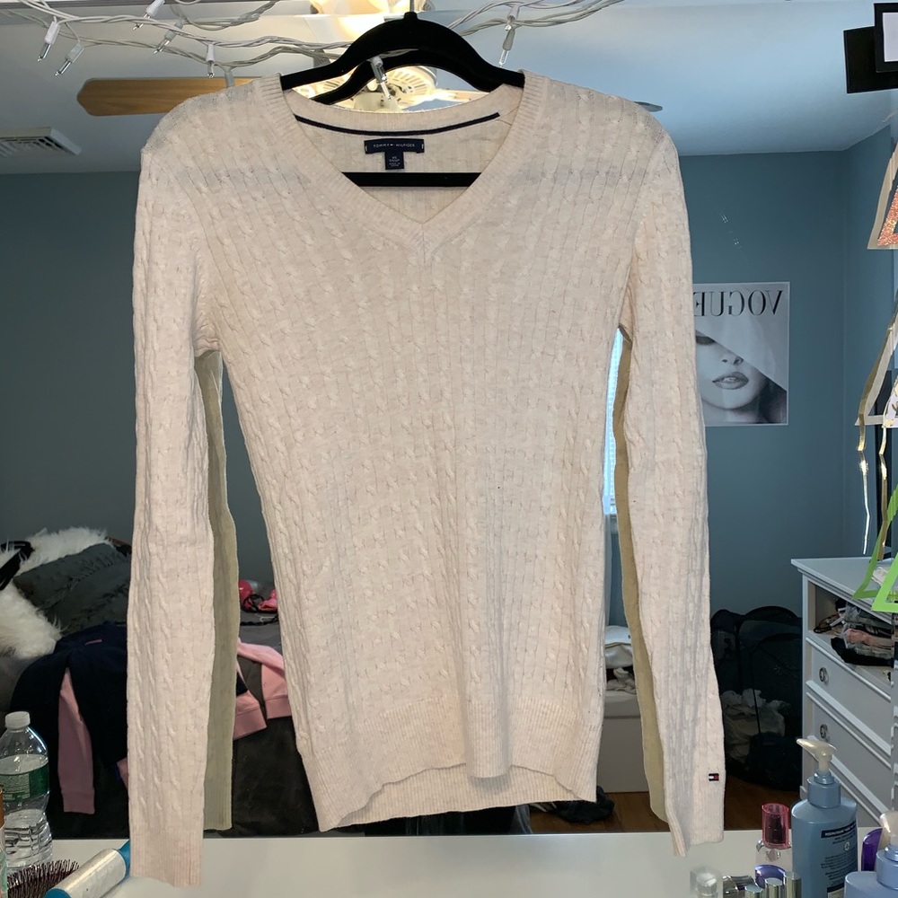 V-neck sweater